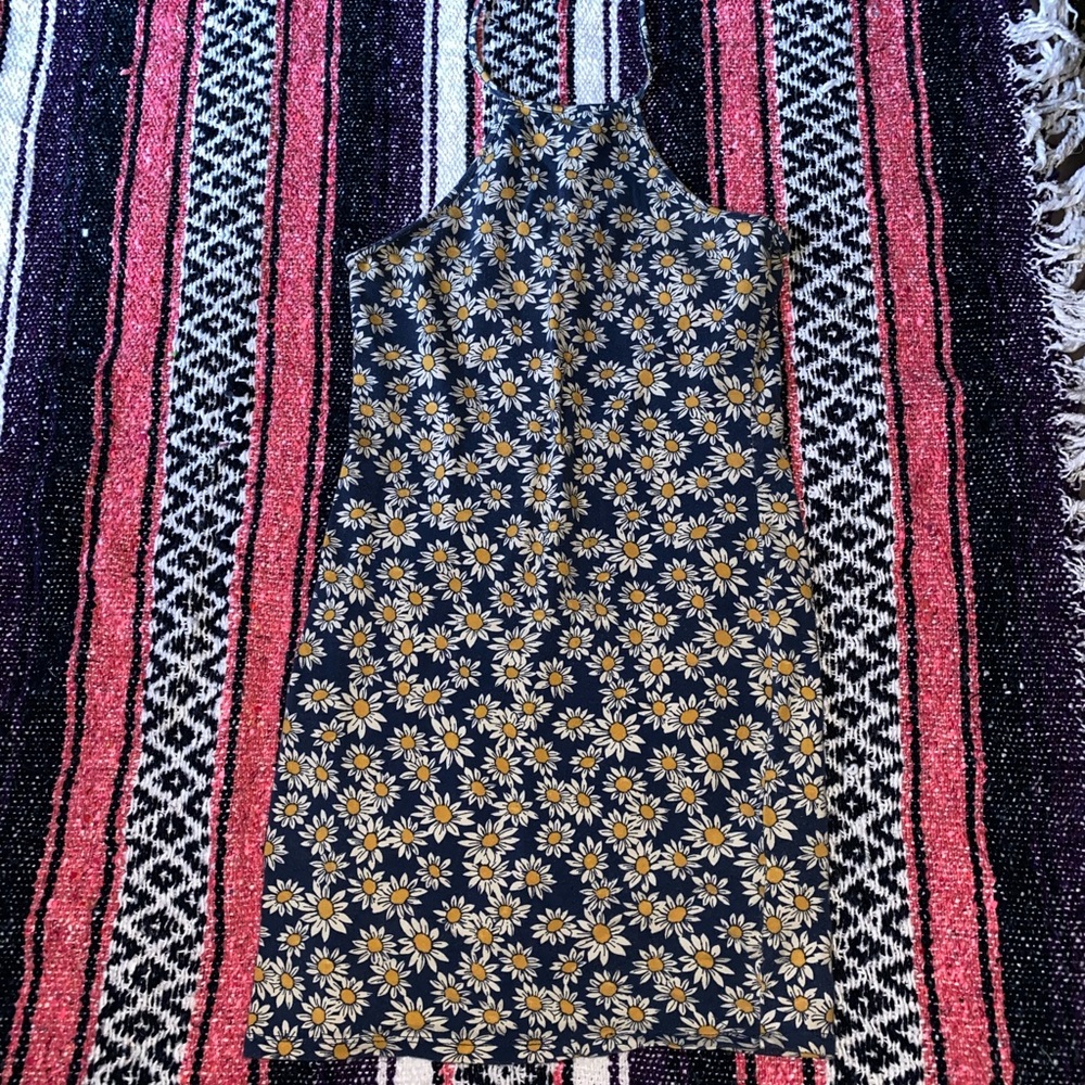 Flower halter summer dress